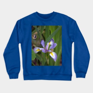 Blue Flag Iris Crewneck Sweatshirt